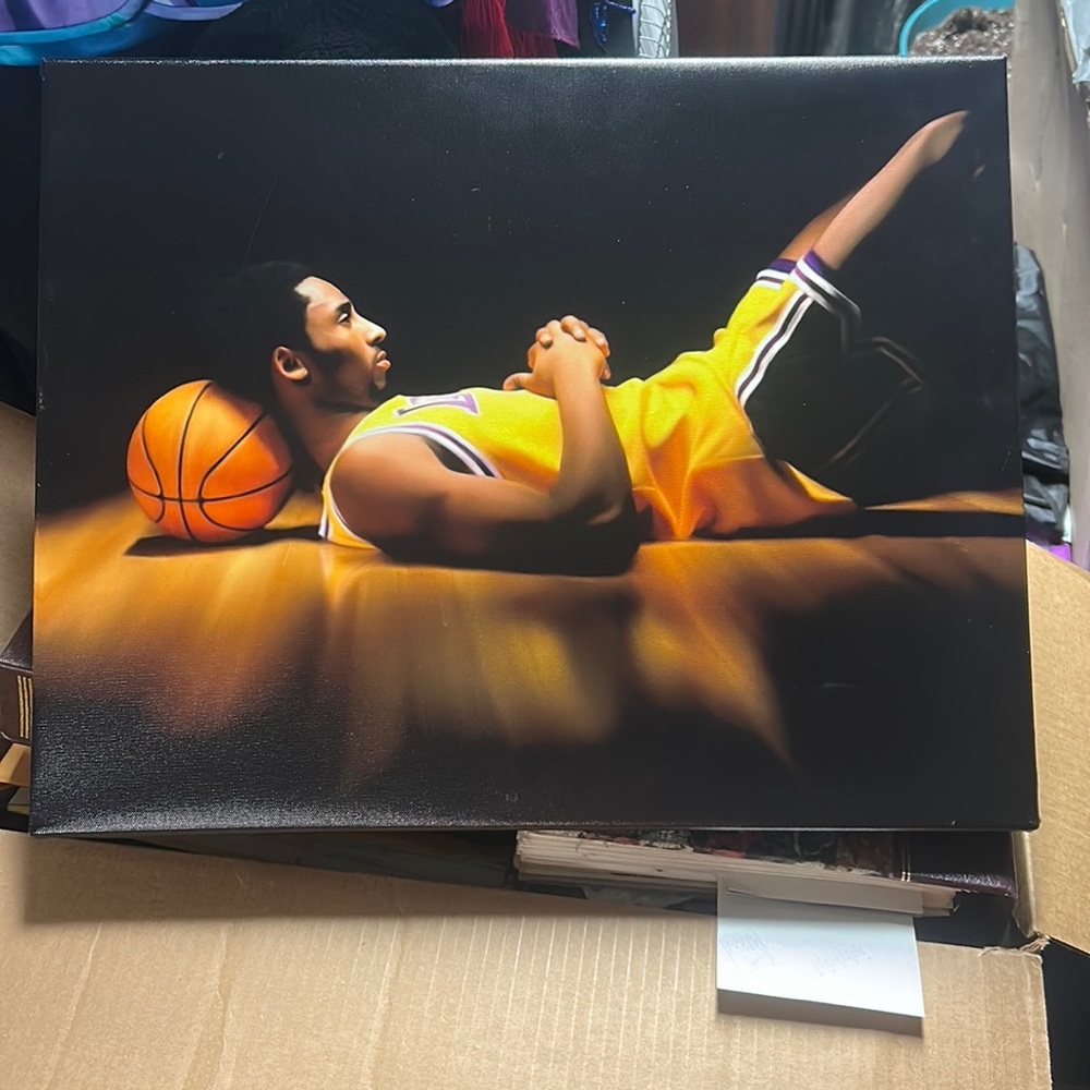 Iconic Kobe Bryant Photoshoot Print, 10/10, No Flaws